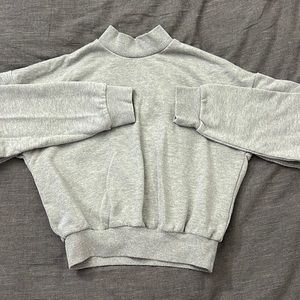Cropped Turtleneck Sweater